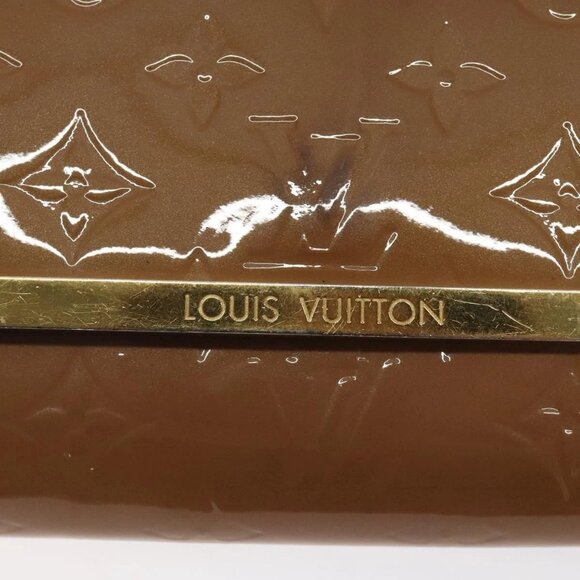 LOUIS VUITTON Vernis Rossmore MM Shoulder Bag Rose Velours - Picture 10 of 16